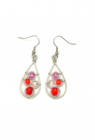 Swirl Crystal Teardrops Swirl Crystal Teardrops